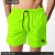 Neon Green Branded Swimming Shorts